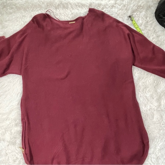 MICHAEL Michael Kors Burgundy Long Sleeve Blouse - XL - Picture 7 of 8